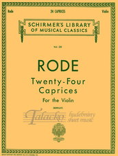 Twenty-Four Caprices for the violin